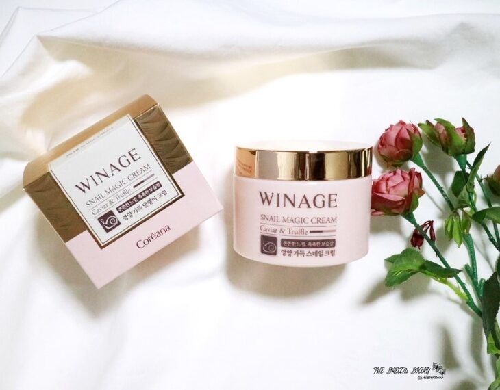 Регенерирующий крем "волшебная улитка" Coreana WINAGE Snail Magic Cream 100 ml